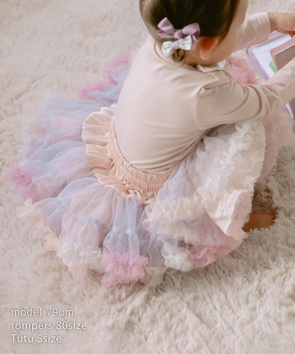 Japanese children's clothing panpantutu Etoile Pink tutu skirt 70-135cm girls' newborn baby summer SKIRTS 
