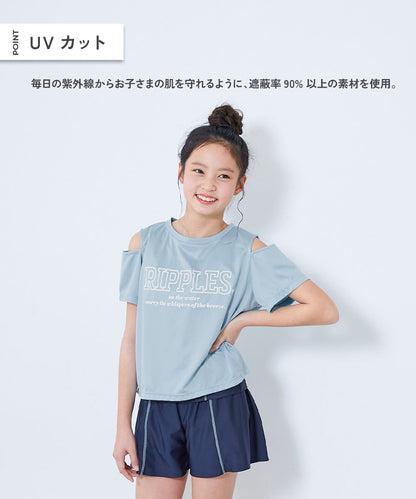 Japanese children's clothing dev!rock waterproof series stand collar thin jacket 100-160cm boys/girls spring and summer outerwear