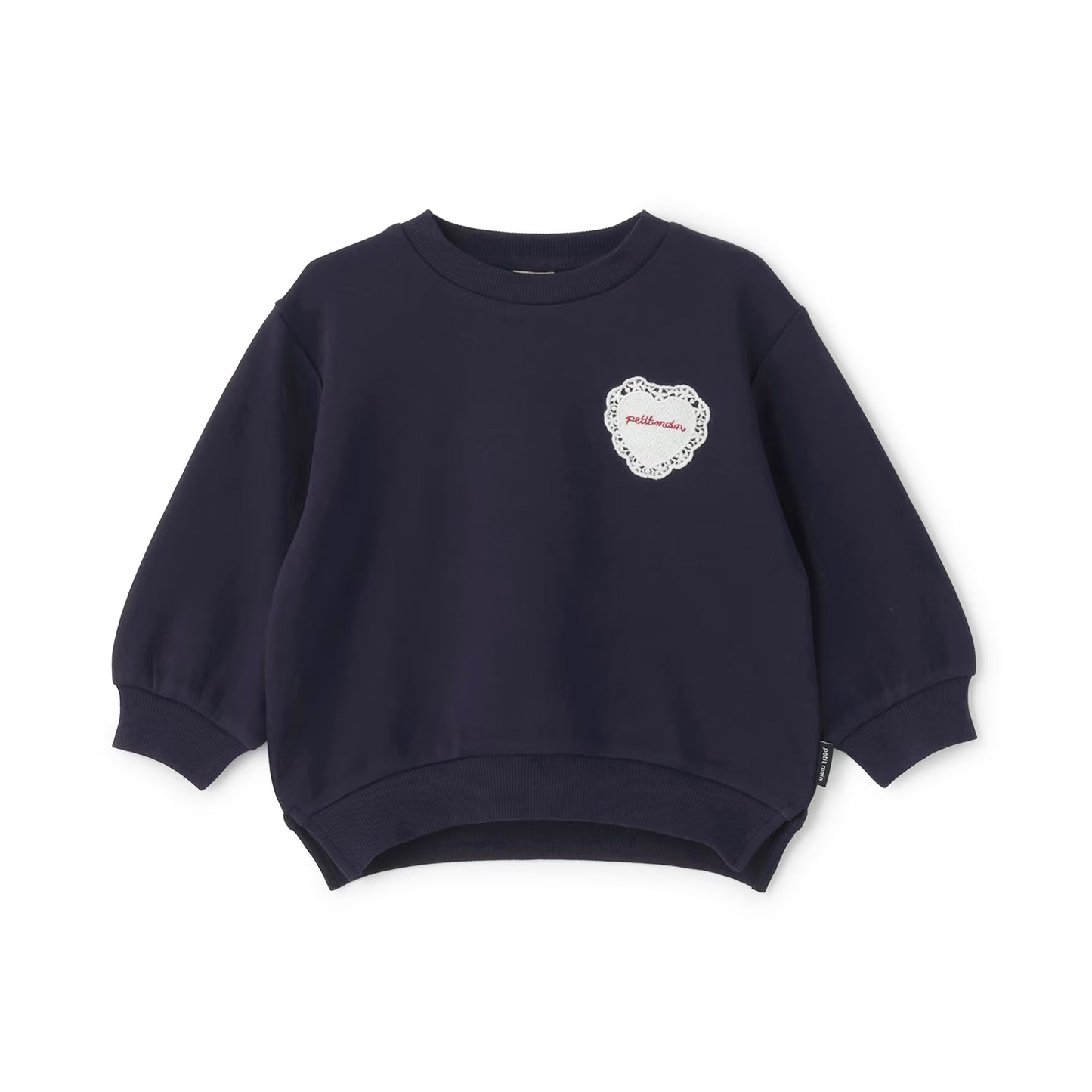 日本童裝 pe#main 印花衛衣 80-130cm 女童款 冬季 TOPS 聖誕紅/新年紅