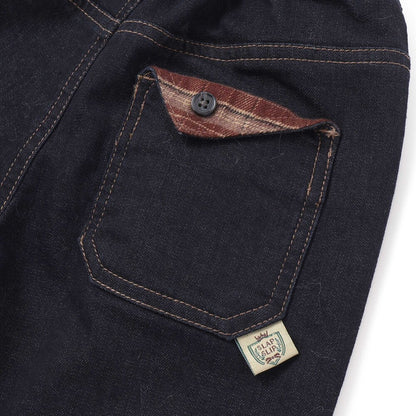 日本童裝  SLAP SLIP 刺繡薄抓毛長褲 80-130cm 男童款 冬季 PANTS