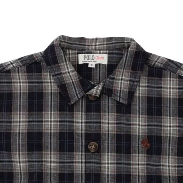 日本童裝 pe#main x【POLO BCS】襯衫外套 80-130cm 男童款/女童款 秋季 TOPS OUTERWEAR