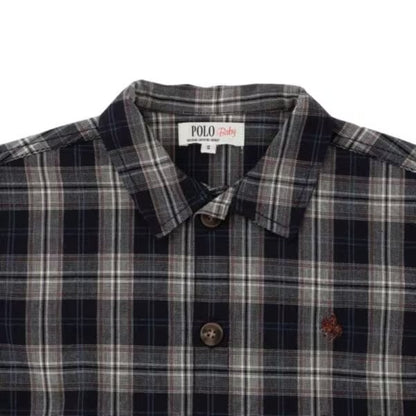 日本童裝 pe#main x【POLO BCS】襯衫外套 80-130cm 男童款/女童款 秋季 TOPS OUTERWEAR