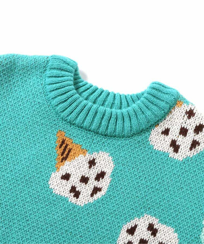 日本童裝 BREEZE 針織冷衫 80-140cm 男童款/女童款 冬季 Tops Christmas 聖誕快樂特輯 聖誕服裝/飾物配件