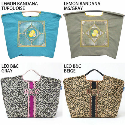 Ball&amp;Chain Embroidered Eco Bag Size L Bag Series Direct from Japan 