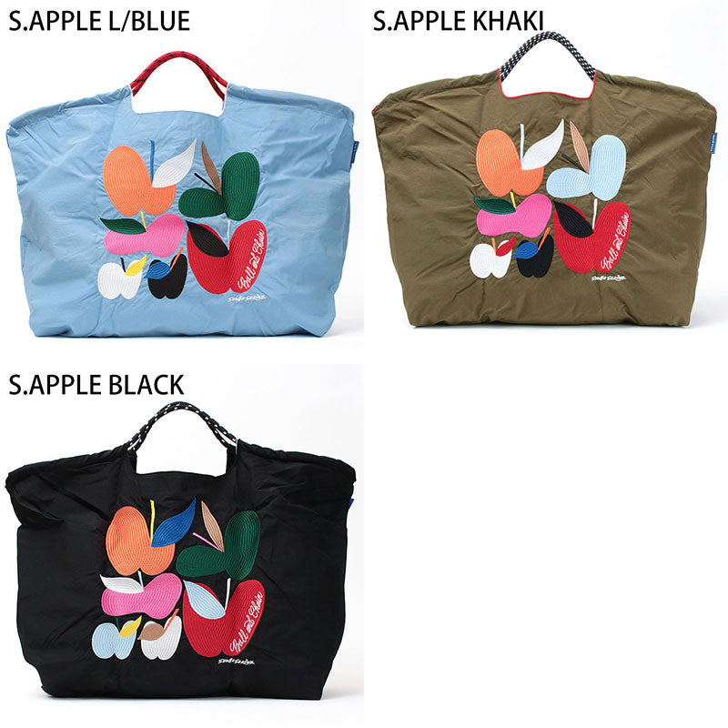 Ball&amp;Chain Embroidered Eco Bag Size L Bag Series Direct from Japan 