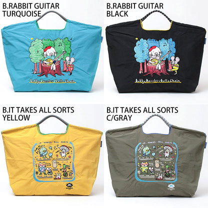 Ball&amp;Chain Embroidered Eco Bag Size L Bag Series Direct from Japan 
