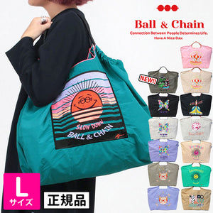 日本直送 Ball&Chain 刺繡環保袋 Size L 耐久性 防水性 包系列