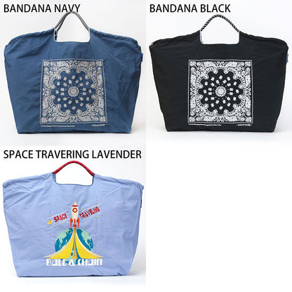 Ball&amp;Chain Embroidered Eco Bag Size L Bag Series Direct from Japan 