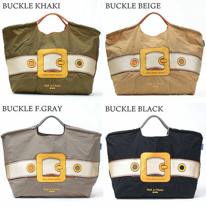 Ball&amp;Chain Embroidered Eco Bag Size L Bag Series Direct from Japan 