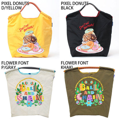 Ball&amp;Chain Embroidered Eco Bag Size M Bag Series Direct from Japan 
