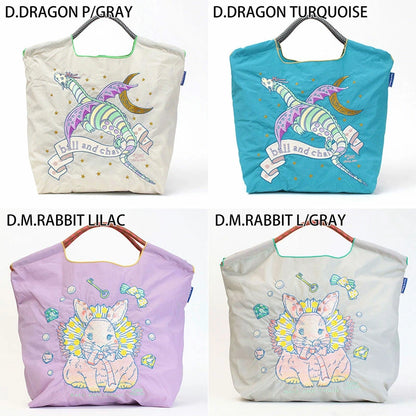 Ball&amp;Chain Embroidered Eco Bag Size M Bag Series Direct from Japan 