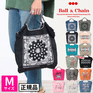 日本直送 Ball&Chain 刺繡環保袋 Size M 耐久性 防水性 包系列