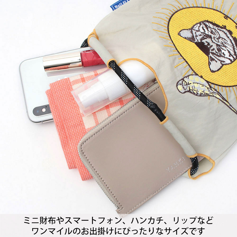Ball&amp;Chain Embroidered Eco Bag Size S Bag Series Direct from Japan 