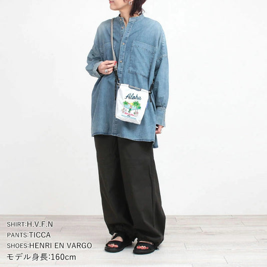 Ball&amp;Chain Embroidered Eco Bag Size S Bag Series Direct from Japan 