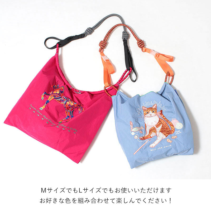 Ball&amp;Chain durable shoulder straps (Size ML) shipped directly from Japan. Eco-friendly bag series. 