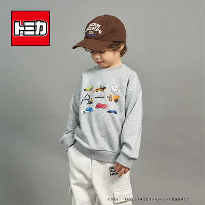 日本童裝 b・R# x Tomica 速乾系列 車車衛衣 90-130cm 男童款 冬季 TOPS