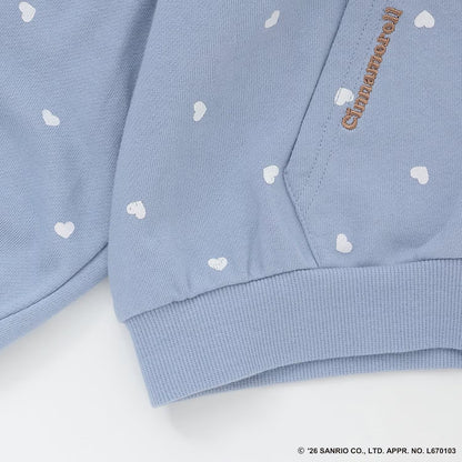 日本童裝 Ly# mine x Sanrio 花邊口袋衛衣外套 90-140cm 女童款 秋季 OUTERWEAR