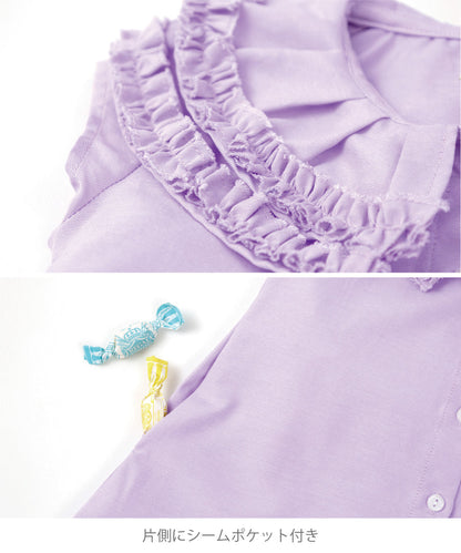 日本童裝 panpantutu 襯衫背心裙 80-140cm 女童款 夏季 DRESSES