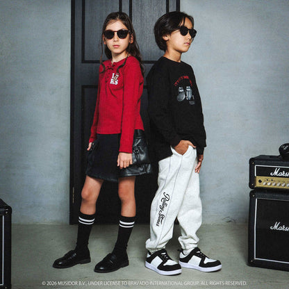 日本童裝 NEXCHIC x The Rolling Stones 運動長褲 110-150cm 男童款/女童款 秋季 PANTS 其他品牌童裝