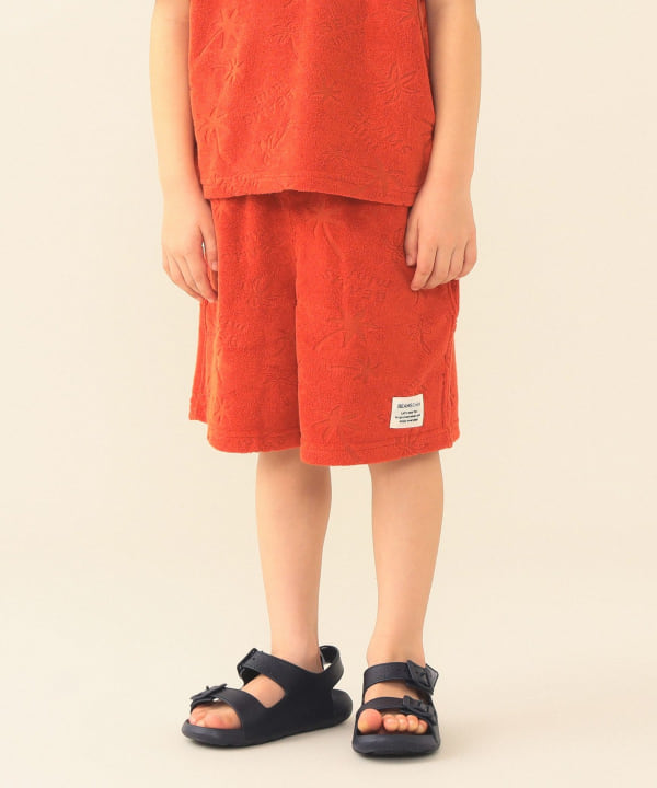日本童裝 BEAMS mini 全圖案毛絨短褲 90-140cm 女童款 夏季 PANTS