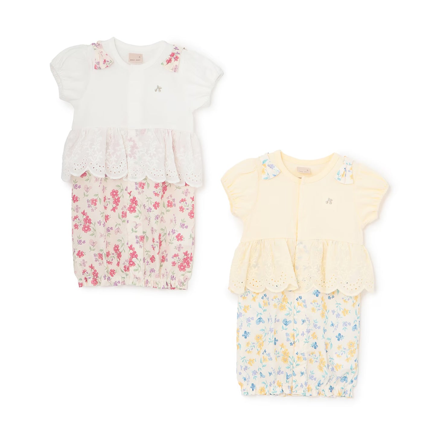 日本童裝 pe#main 2Way 連衣 50-70cm 女童款 初生嬰兒 夏季 Jumpsuit