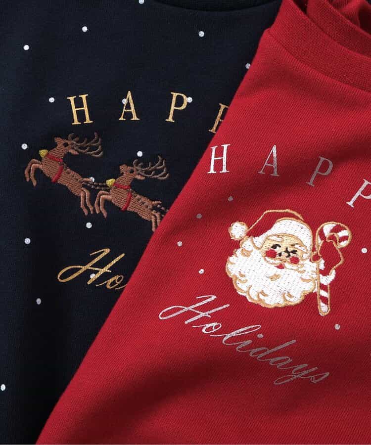 日本童裝 apres les cours 連衣 70-80cm 男童款/女童款 初生嬰兒 冬季 Jumpsuit Christmas 聖誕快樂特輯 聖誕服裝/飾物配件 聖誕紅/新年紅