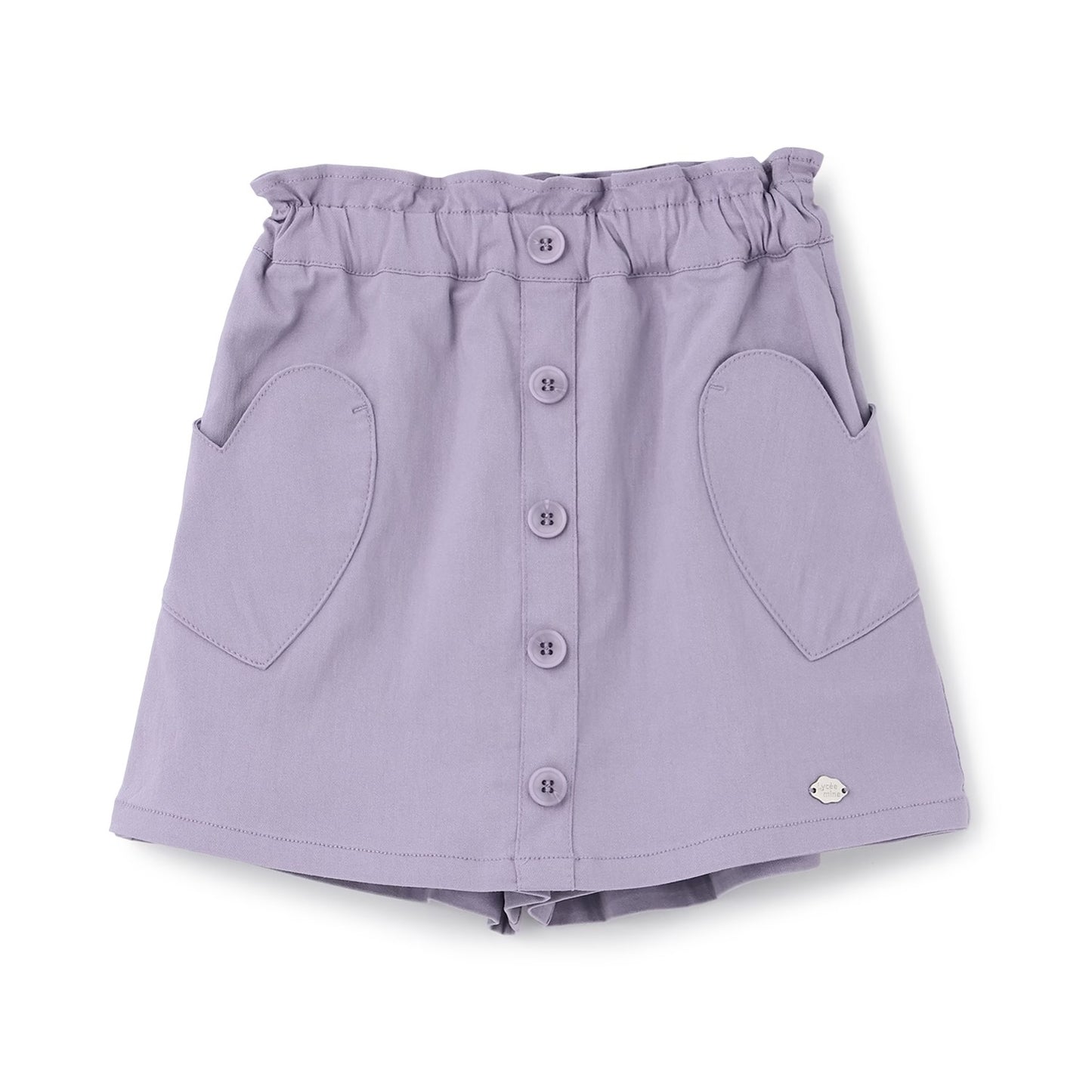 日本童裝 Ly# mine 心型口袋裙褲 100-140cm 女童款 夏季 PANTS