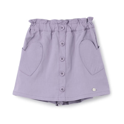 日本童裝 Ly# mine 心型口袋裙褲 100-140cm 女童款 夏季 PANTS