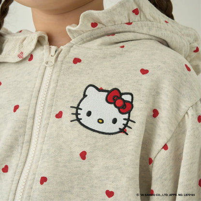 日本童裝 Ly# mine x Sanrio 花邊口袋衛衣外套 90-140cm 女童款 秋季 OUTERWEAR