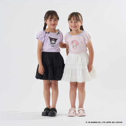 Japanese children's clothing Ly# mine tank top and shorts set 100-150cm girls summer TOPS PANTS 