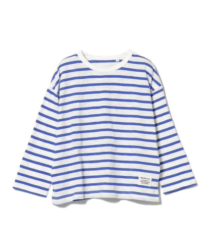 日本童裝 BE#AMS mini 條紋長袖上衣 90-140cm 男童款/女童款 夏季 TOPS