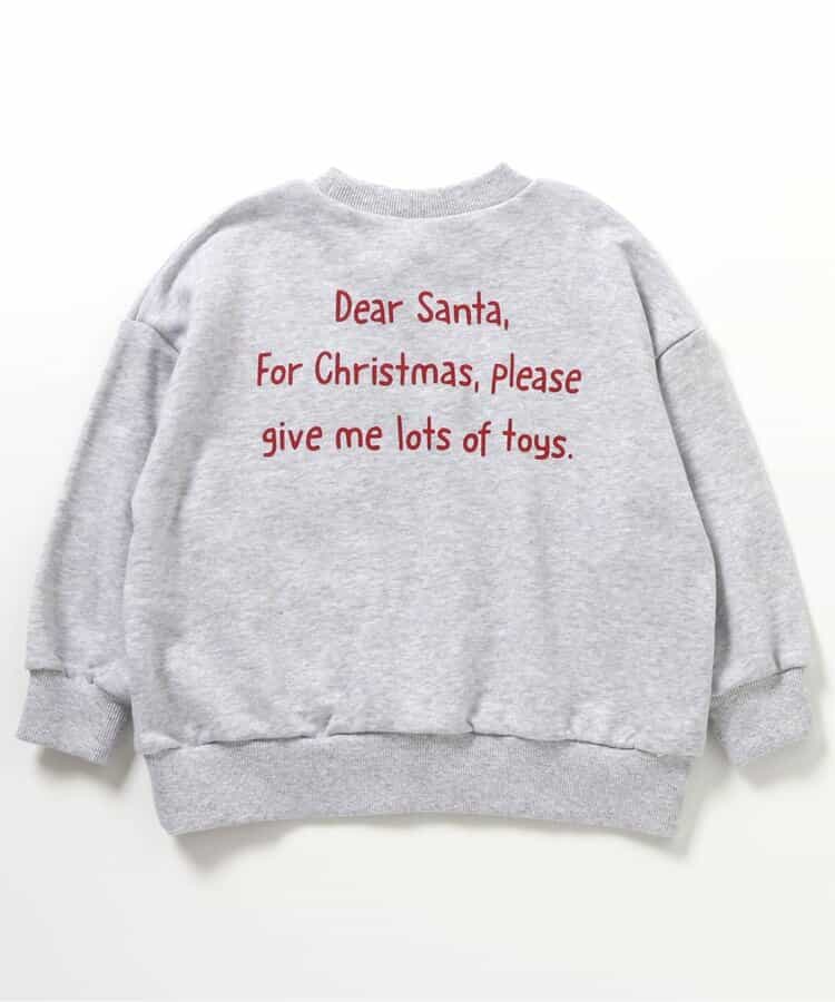 日本童裝 BREEZE 聖誕襪口袋衛衣 80-140cm 男童款/女童款 冬季 Tops Christmas 聖誕快樂特輯 聖誕服裝/飾物配件