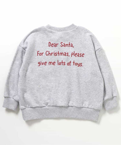 日本童裝 BREEZE 聖誕襪口袋衛衣 80-140cm 男童款/女童款 冬季 Tops Christmas 聖誕快樂特輯 聖誕服裝/飾物配件