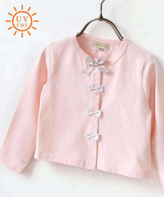 日本童裝 panpantutu 防UV 蝴蝶結外套 80-150cm 女童款 夏季 OUTERWEAR
