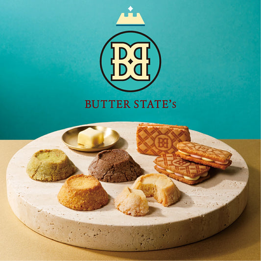 ‼️3/9晚上12點截單‼️日本直送 BUTTER STATE's  奶油火山曲奇與夾心餅乾盛夏禮盒 21枚入 限定手信 中秋節滿月限定