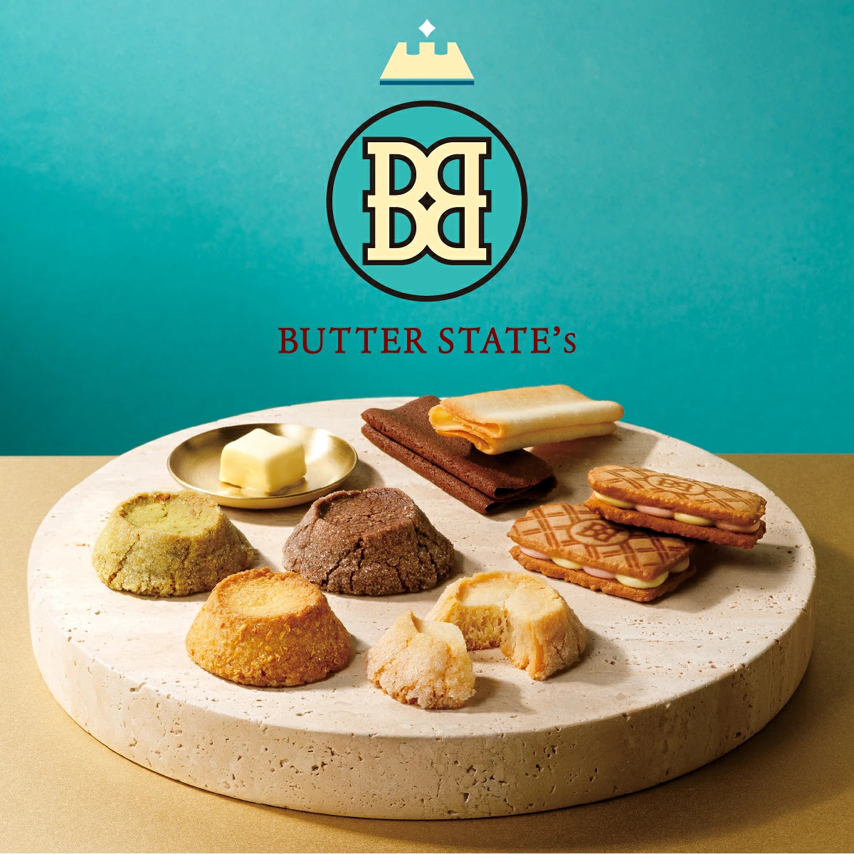 ‼️3/9晚上12點截單‼️日本直送 BUTTER STATE's  奶油火山曲奇與夾心餅乾盛夏禮盒 37枚入 限定手信 中秋節滿月限定