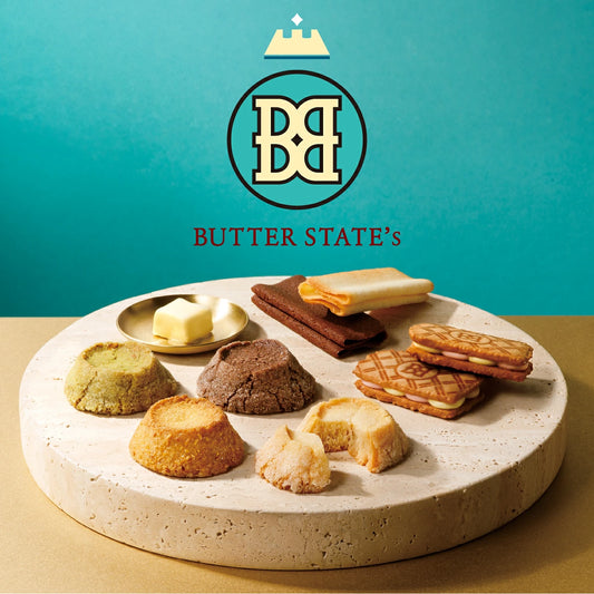 ‼️3/9晚上12點截單‼️日本直送 BUTTER STATE's  奶油火山曲奇與夾心餅乾盛夏禮盒 37枚入 限定手信 中秋節滿月限定