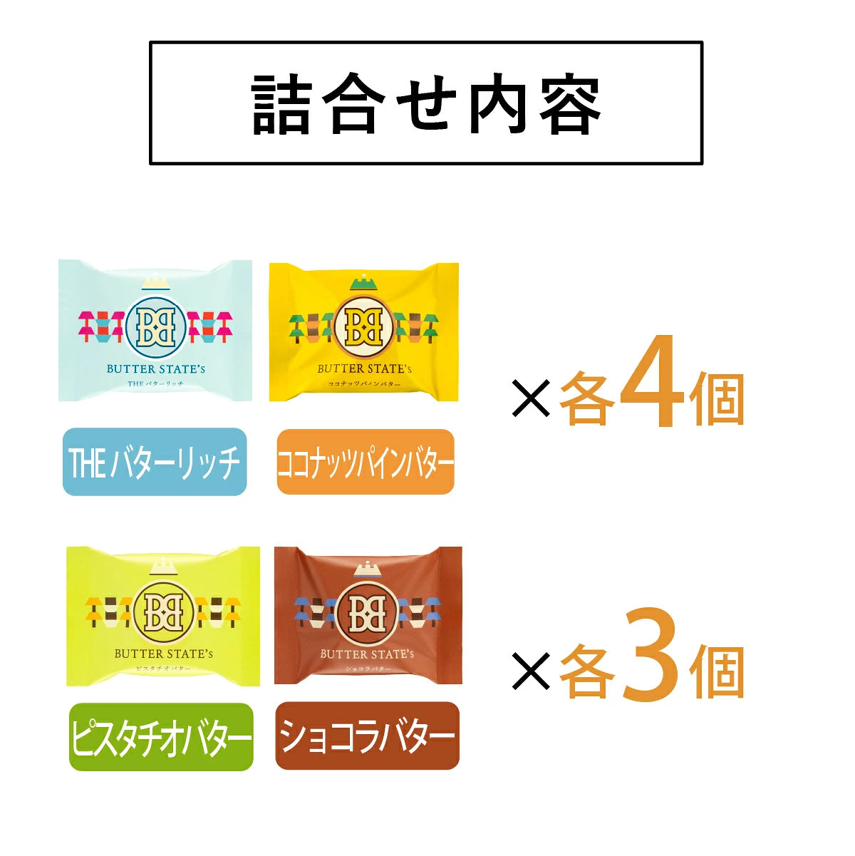 ‼️3/9晚上12點截單‼️日本直送 BUTTER STATE's  奶油火山曲奇與夾心餅乾盛夏禮盒 37枚入 限定手信 中秋節滿月限定