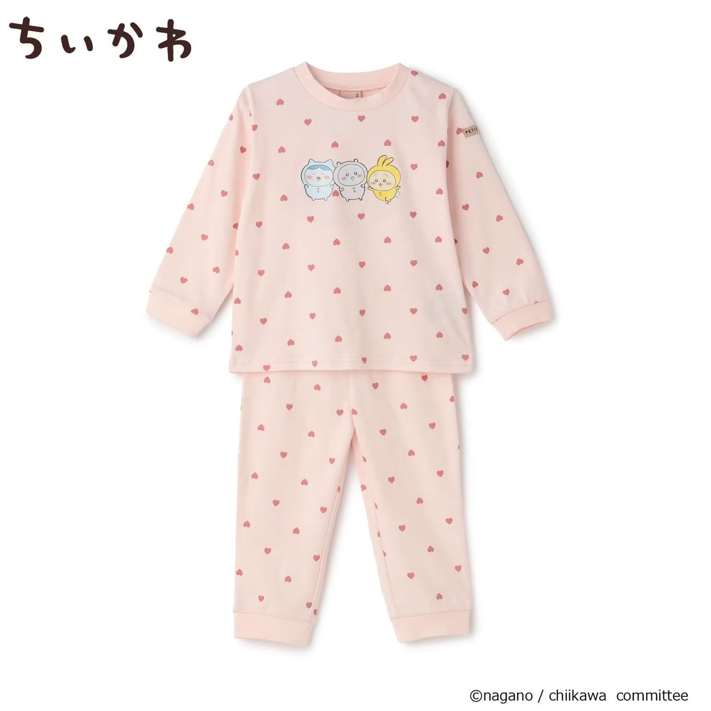 日本童裝 pe#main x【Chiikawa】睡衣 80-130cm 男童款/女童款 夏季 睡衣系列