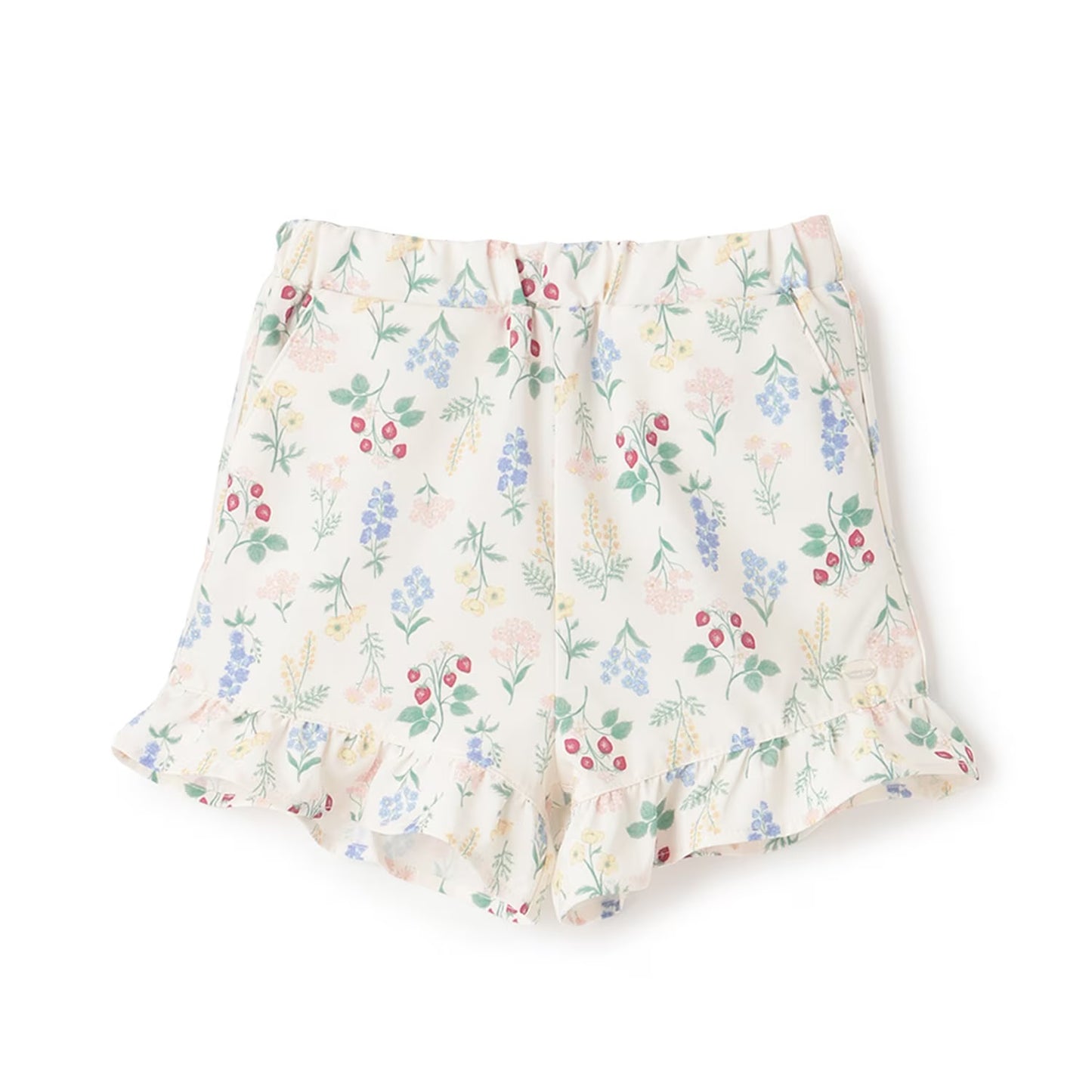 日本童裝 pe#main 水陸兩用 沙灘花邊短褲 80-130cm 女童款 PANTS 夏日玩水泳衣特輯