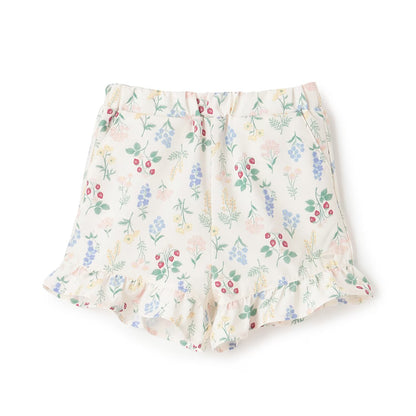 日本童裝 pe#main 水陸兩用 沙灘花邊短褲 80-130cm 女童款 PANTS 夏日玩水泳衣特輯