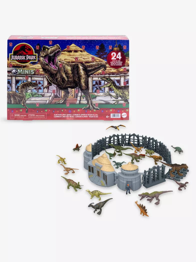 日英美直送 JURASSIC WORLD Island Visitor 24-Piece Advent Calendar 聖誕倒數日曆 兒童款 聖誕快樂特輯 不參與$900免運 滿$900可加$25免運到順豐站/智能櫃 Christmas Advent Calendars 2026