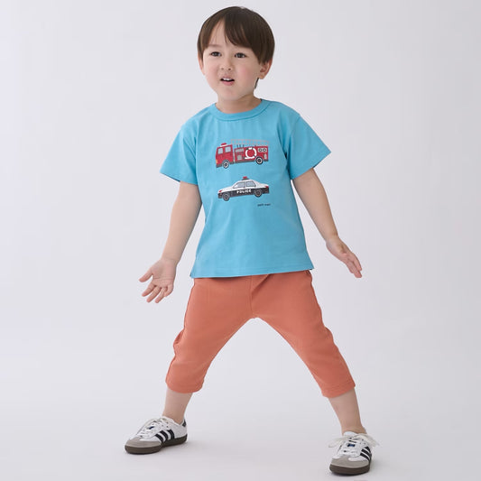 日本童裝 pe#main 七分長褲 80-130cm 男童款 夏季 PANTS