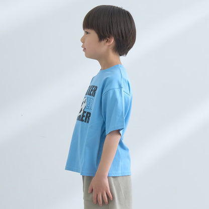 日本童裝 b・R# 防污系列 速乾系列 防UV 印花上衣 90-150cm 男童款 夏季 TOPS