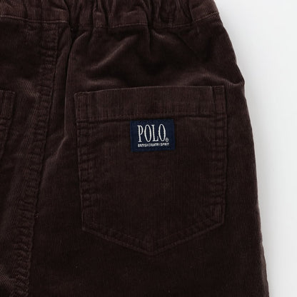 日本童裝 pe#main x【POLO BCS】梭織休閒長褲 80-130cm 男童款 秋季 PANTS