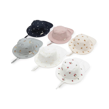 日本直送 pe#main 防UV 遮熱 接觸冷感 漁夫帽 46-48cm 初生嬰兒 帽系列