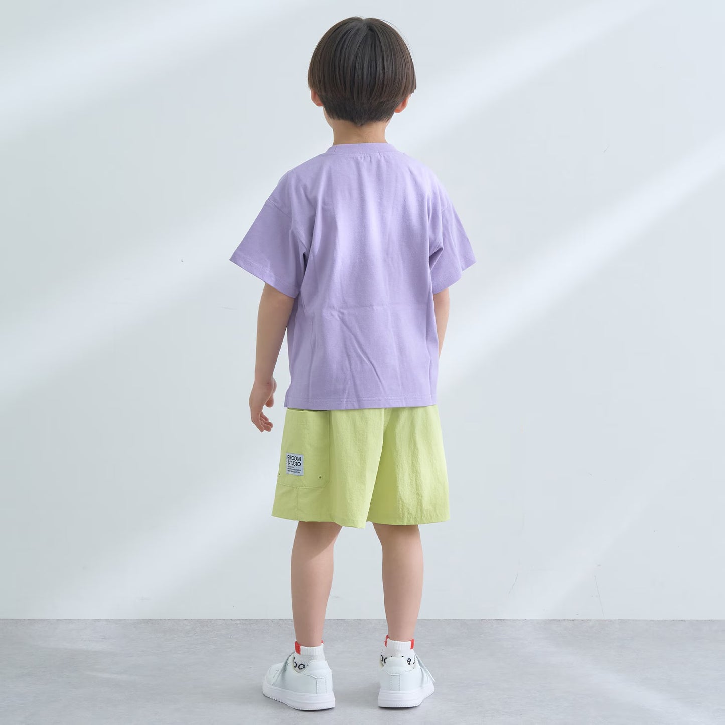 日本童裝 b・R# 防污系列 速乾系列 防UV 寬鬆基礎款口袋上衣 100-150cm 男童款 夏季 TOPS