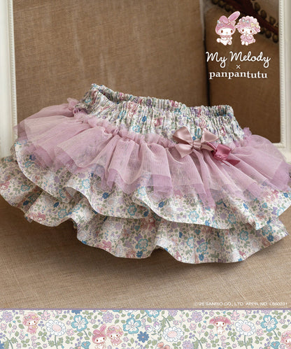 Japanese children's clothing panpantutu Etoile Pink tutu skirt 70-135cm girls' newborn baby summer SKIRTS 