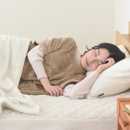 日本直送 超細纖維絨毛套頭睡袋/家居服  Free Size 親子裝 大人款 秋冬季 睡袋系列