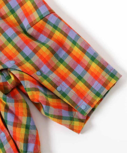 日本童裝 BREEZE 上衣及格仔連衣 80cm 男童款 初生嬰兒 冬季 Jumpsuit Christmas 聖誕快樂特輯 聖誕服裝/飾物配件 聖誕紅/新年紅